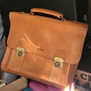 ** SOLD ** BREE German hand-made 100% leather bag